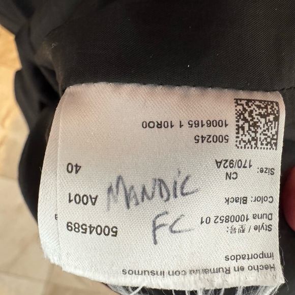 Escada Black Classic Lined Dress long sleeve Gold Label size 170/92A us medium - Picture 7 of 8